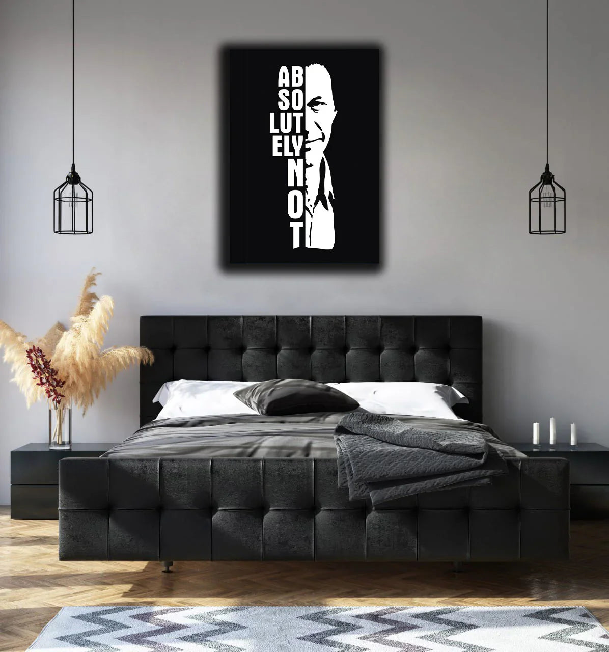 Absolutely not Imran Khan Wall Art