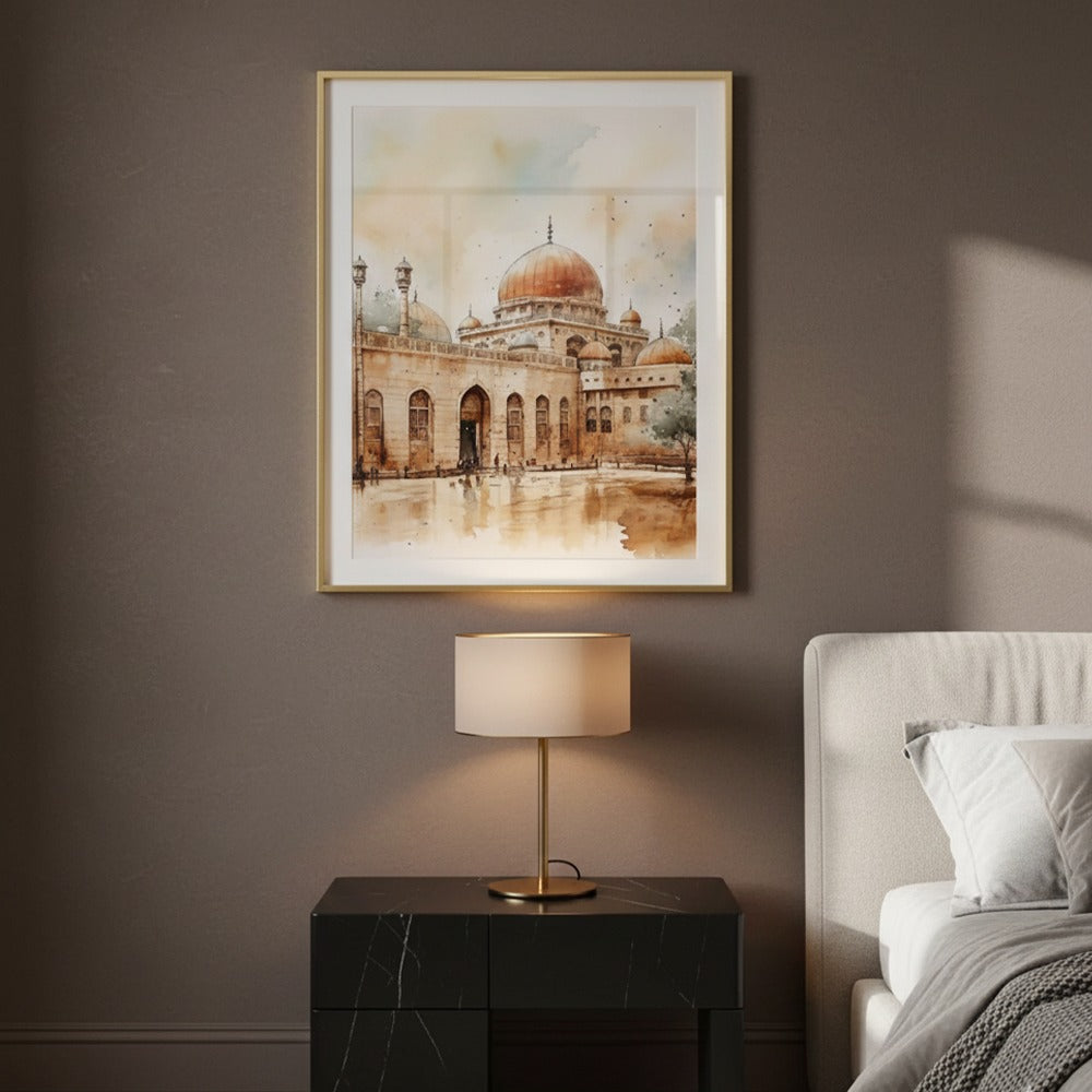 Al-Aqsa Mosque Wall Art | Jerusalem Islamic Decor