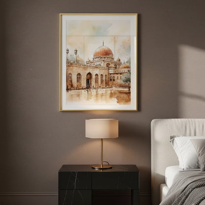 Al-Aqsa Mosque Wall Art | Jerusalem Islamic Decor