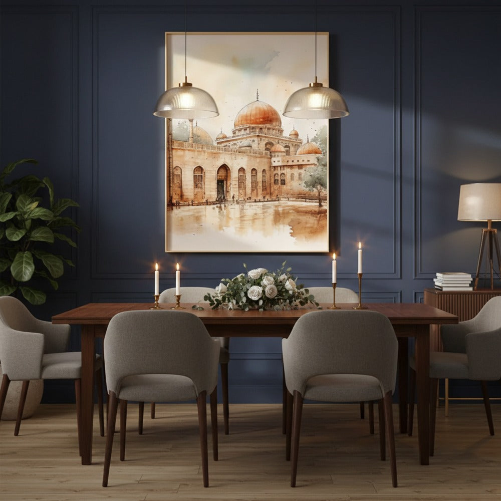 Al-Aqsa Mosque Wall Art | Jerusalem Islamic Decor