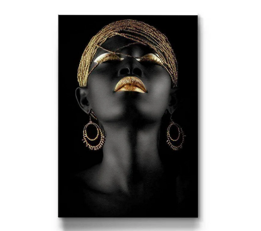 African Gold Woman