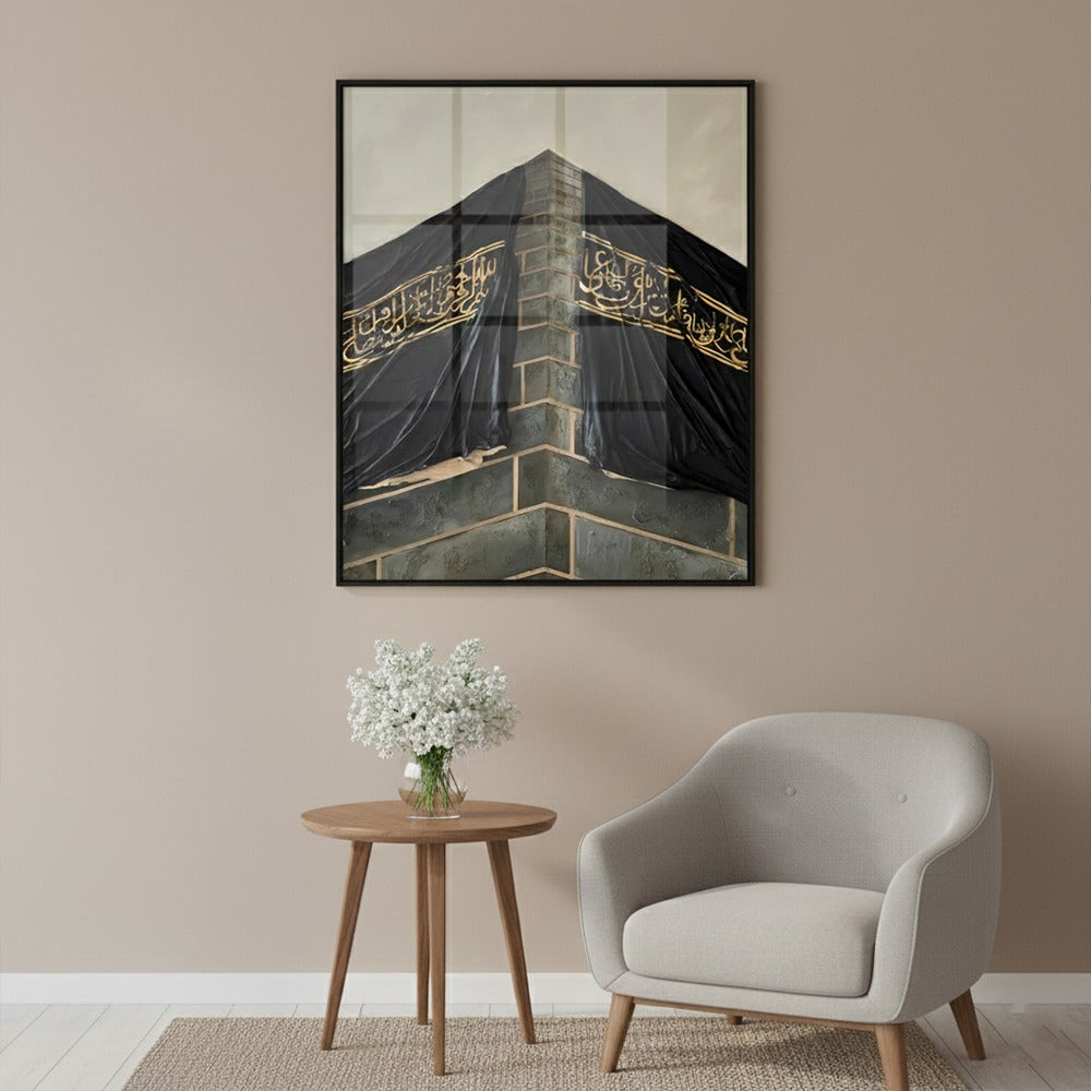 Kaaba 3D Painting – Majestic Mecca Islamic Wall Art