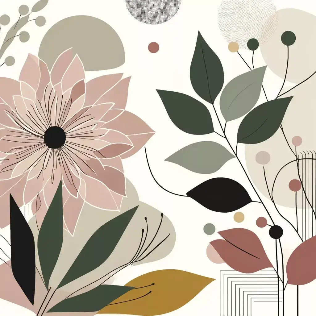 Abstract Geometrical (4 Panel) Wall Art