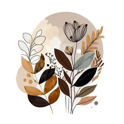 Abstract Geometrical (4 Panel) Wall Art